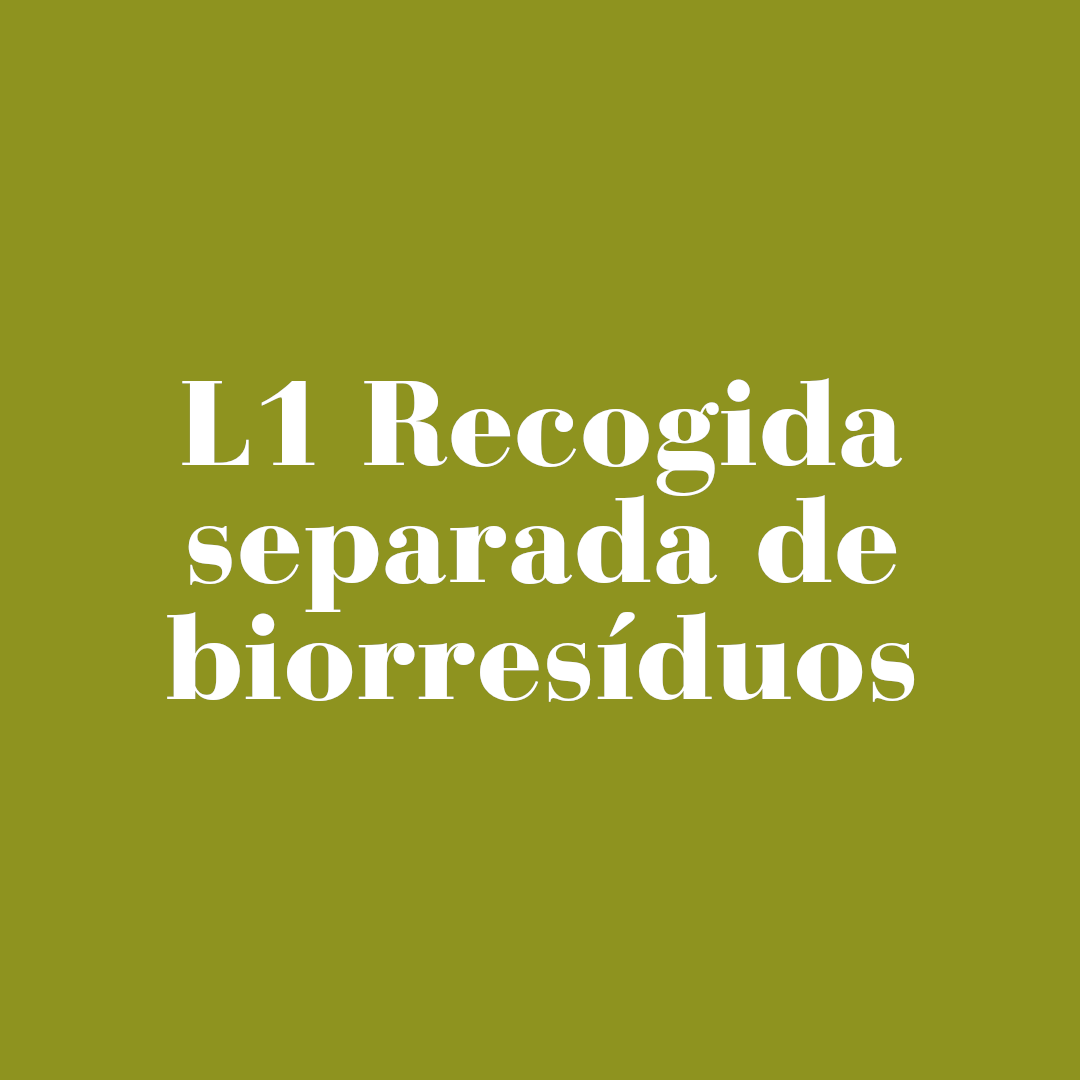 Recogida separada de biorresiduos Comarca del Matarranya